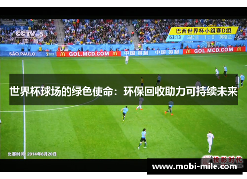 世界杯球场的绿色使命:环保回收助力可持续未来 世界杯球场的绿色使命:环保回收助力可持续未来