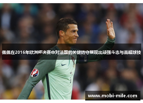 佩佩在2016年欧洲杯决赛中对法国的关键防守展现出顽强斗志与高超球技 佩佩在2016年欧洲杯决赛中对法国的关键防守展现出顽强斗志与高超球技