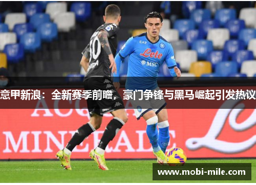 意甲新浪:全新赛季前瞻,豪门争锋与黑马崛起引发热议 意甲新浪:全新赛季前瞻,豪门争锋与黑马崛起引发热议