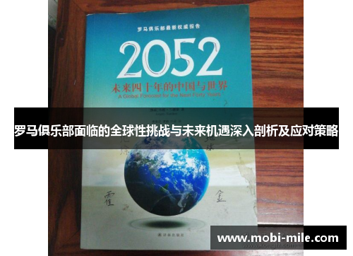罗马俱乐部面临的全球性挑战与未来机遇深入剖析及应对策略