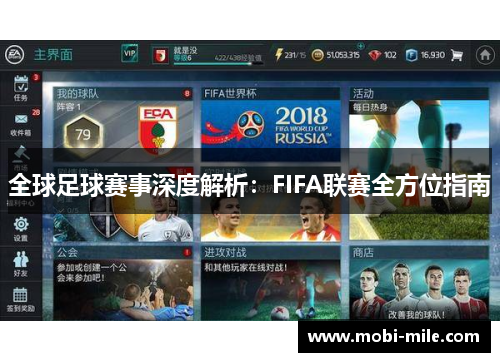 全球足球赛事深度解析:FIFA联赛全方位指南 全球足球赛事深度解析:FIFA联赛全方位指南