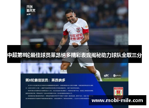 中超第8轮最佳球员莱昂纳多精彩表现揭秘助力球队全取三分 中超第8轮最佳球员莱昂纳多精彩表现揭秘助力球队全取三分