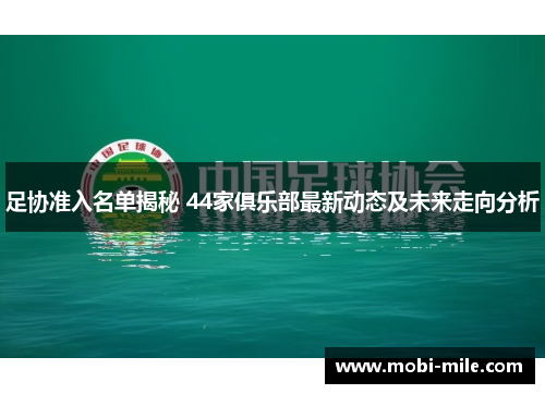 足协准入名单揭秘 44家俱乐部最新动态及未来走向分析 足协准入名单揭秘 44家俱乐部最新动态及未来走向分析