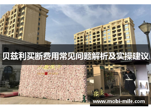 贝兹利买断费用常见问题解析及实操建议 贝兹利买断费用常见问题解析及实操建议