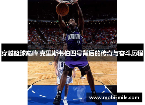穿越篮球巅峰 克里斯韦伯四号背后的传奇与奋斗历程 穿越篮球巅峰 克里斯韦伯四号背后的传奇与奋斗历程