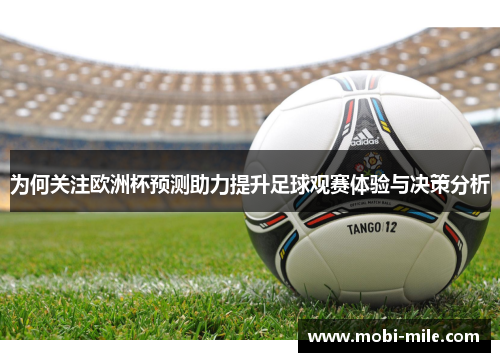 为何关注欧洲杯预测助力提升足球观赛体验与决策分析 为何关注欧洲杯预测助力提升足球观赛体验与决策分析