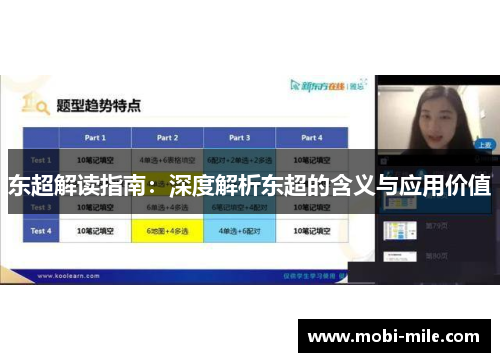 东超解读指南：深度解析东超的含义与应用价值