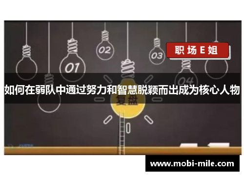 如何在弱队中通过努力和智慧脱颖而出成为核心人物
