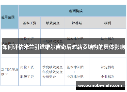 如何评估米兰引进维尔吉奇后对薪资结构的具体影响 如何评估米兰引进维尔吉奇后对薪资结构的具体影响